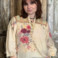 1/4 Front Floral Blouse