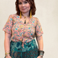 Boho Tie Front Top