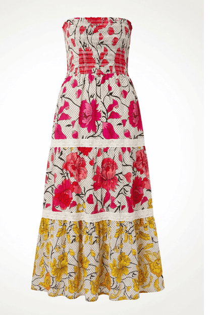 Dots & Floral Maxi