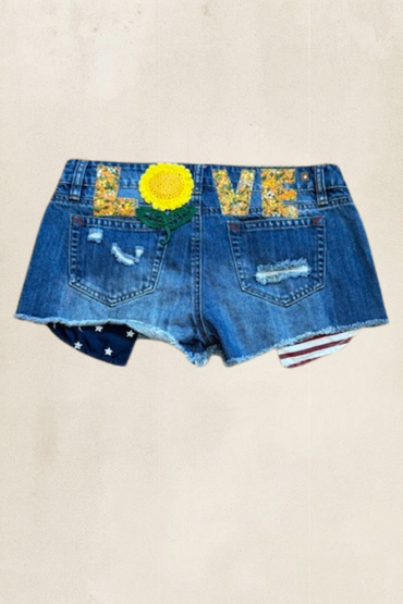 Size 7 Love Shorts
