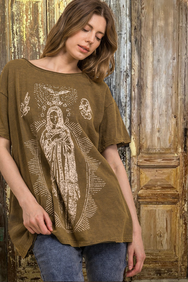 Prosperity of Mary Washed Tee