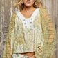 Tulle Ruffle Sleeve Top