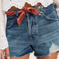 Now or Never Denim Shorts