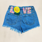 Size 24 Love Shorts
