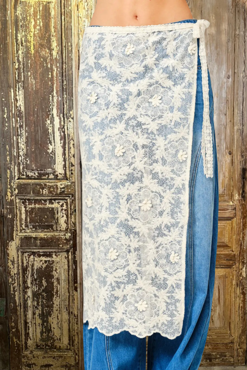 Lace Skirt Wrap