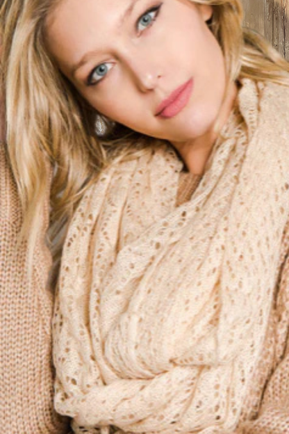 Knit Infinity Scarf