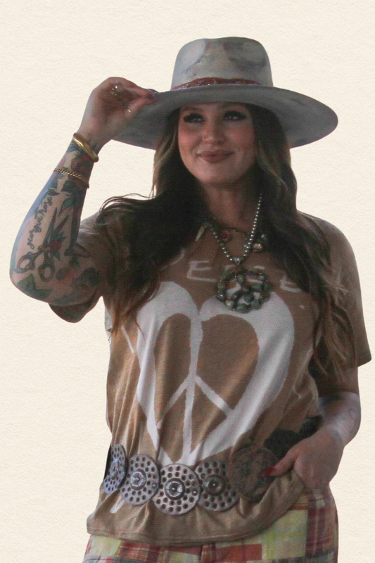 Moon Dance Tee-Peace & Love