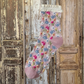 Lace Trim Floral Socks