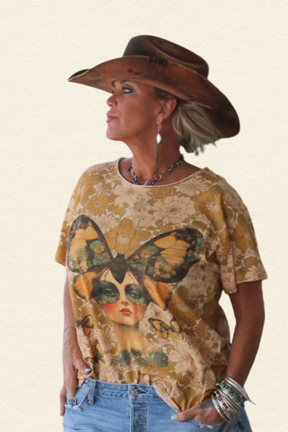 Moon Dance Tee-Sunshine Meadow