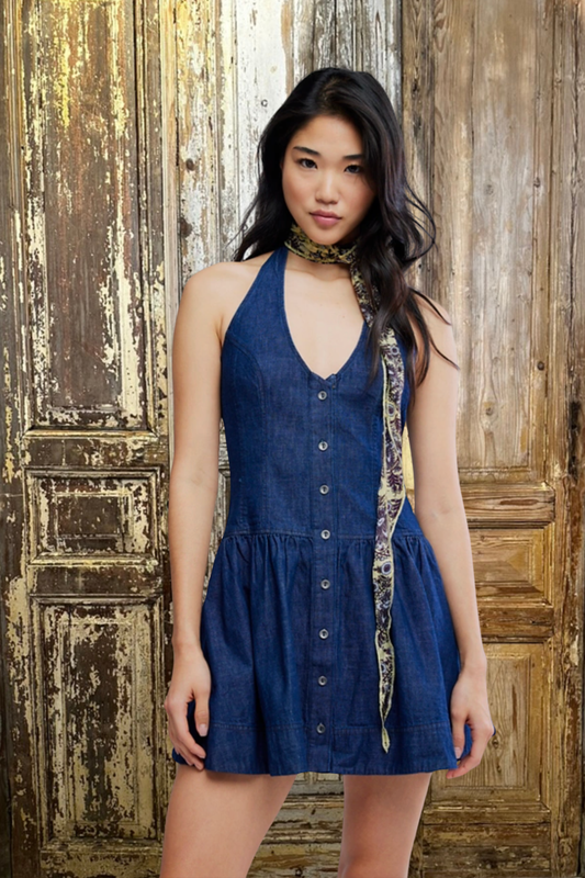 Clean Break Denim Mini