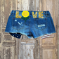Size 7 Love Shorts