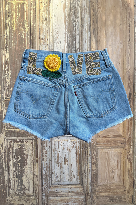 Size 25 Love Shorts
