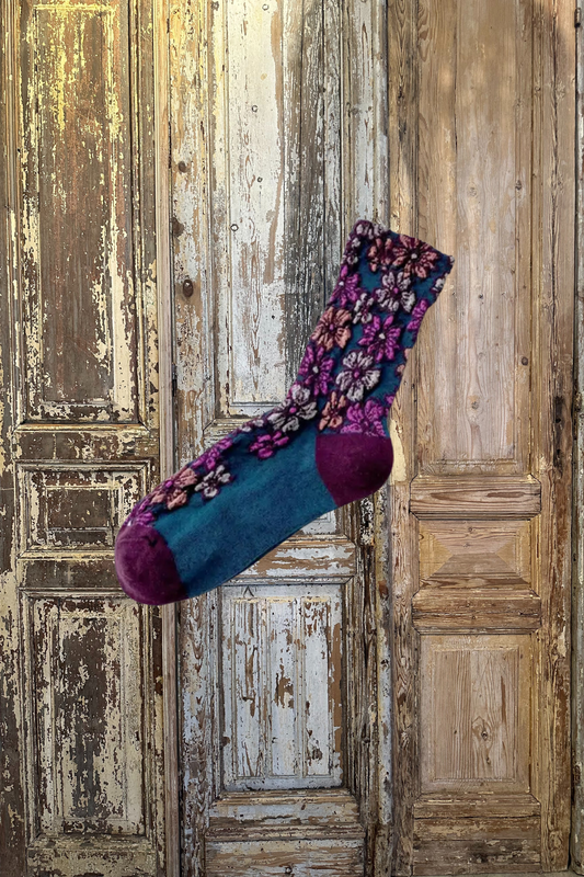 Royal Floral Socks