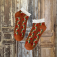 Vintage Floral Ankle Socks