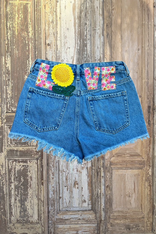 Size 24 Love Shorts