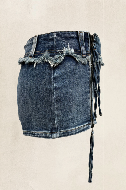 Side Zip Shorts