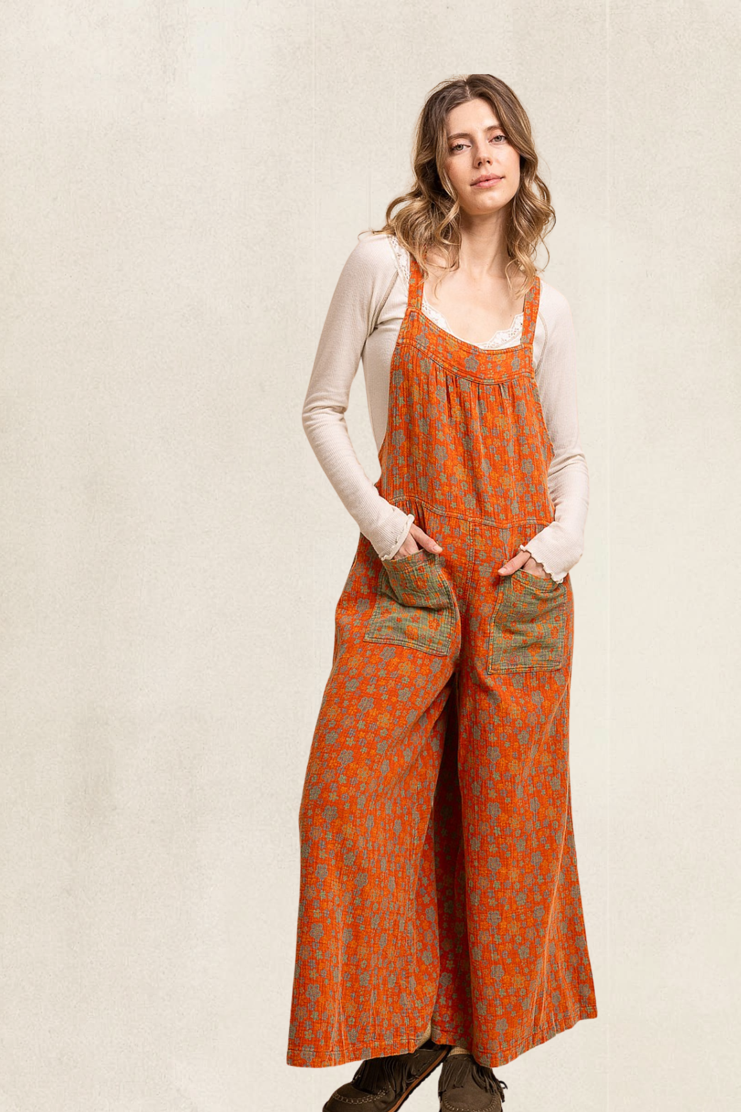 Happy Flower Overalls