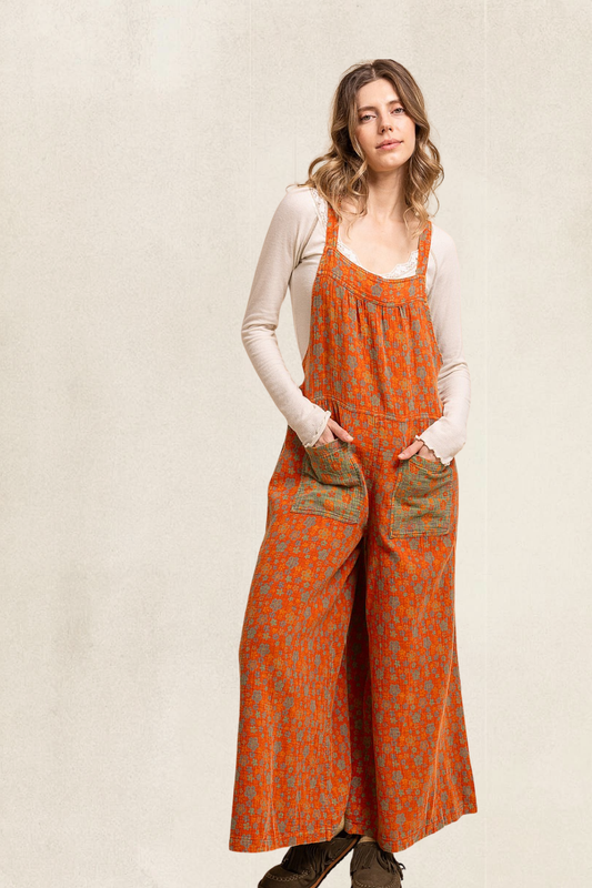 Happy Flower Overalls