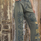 Distressed Peace Patch Jeans