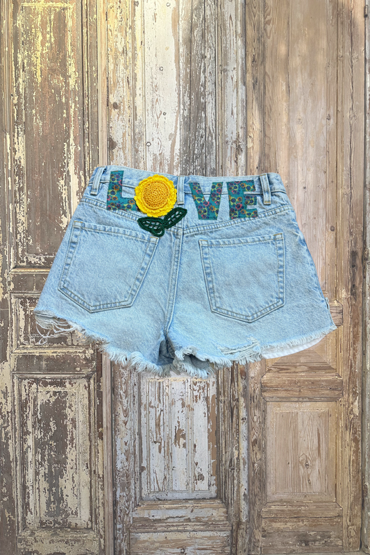 Size 26  Love Shorts
