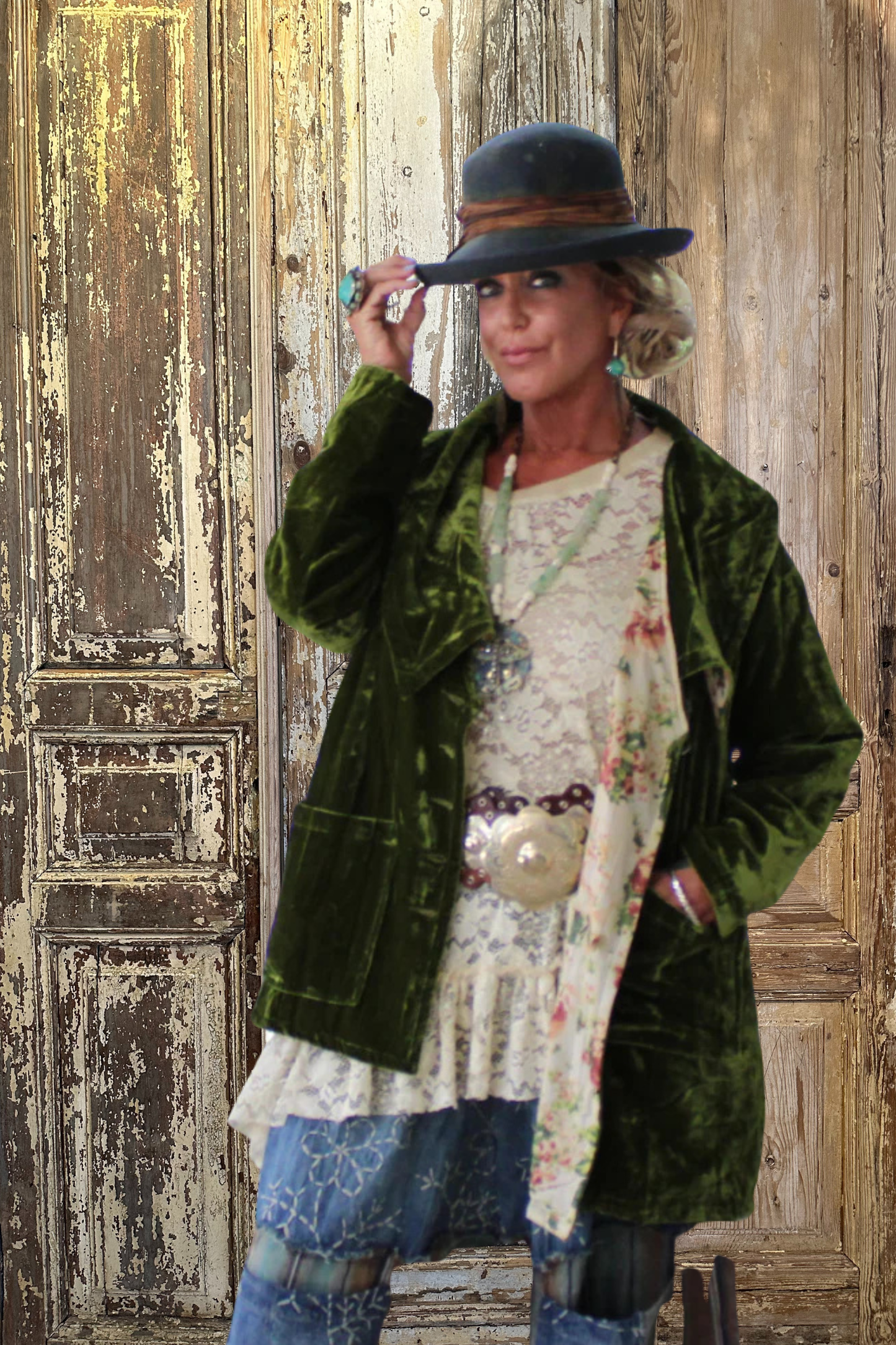 Evening Whisper Velvet Jacket