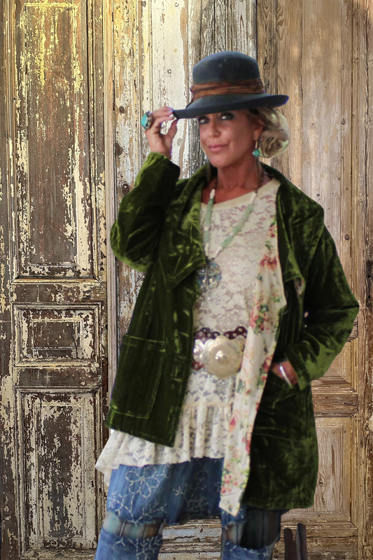 Evening Whisper Velvet Jacket