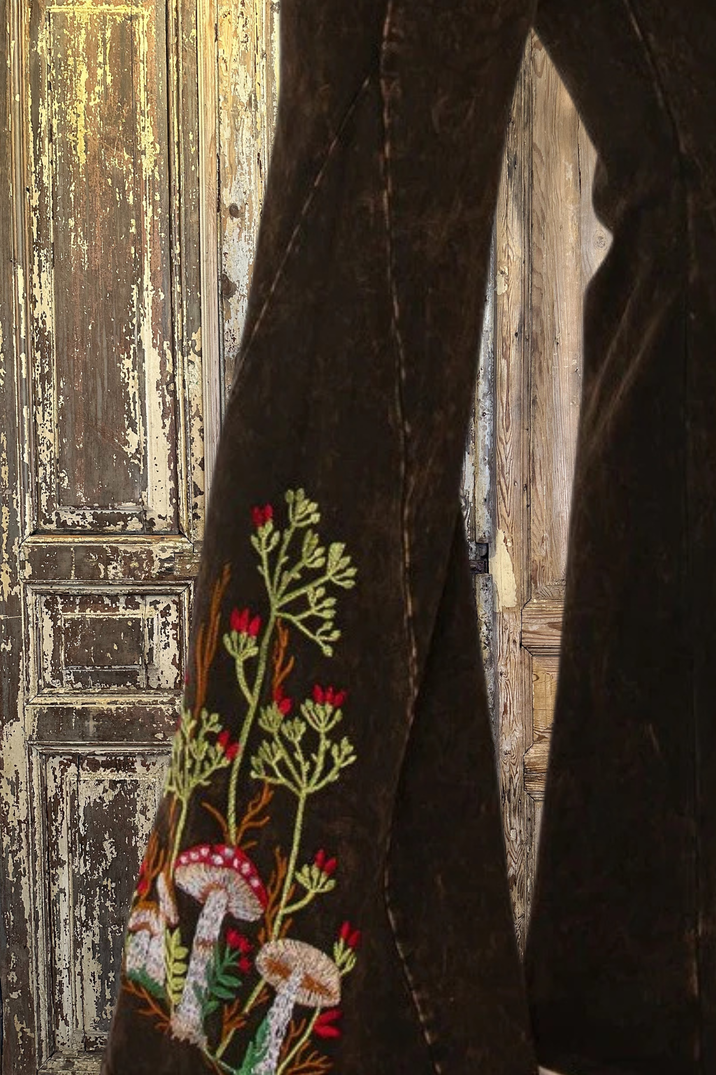 Mushroom Bell Bottoms