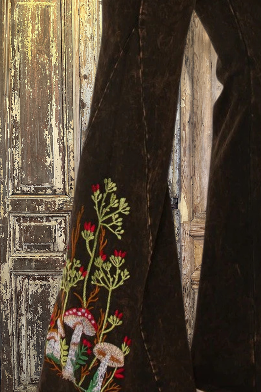 Mushroom Bell Bottoms