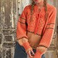 Orange Hippie Sweater