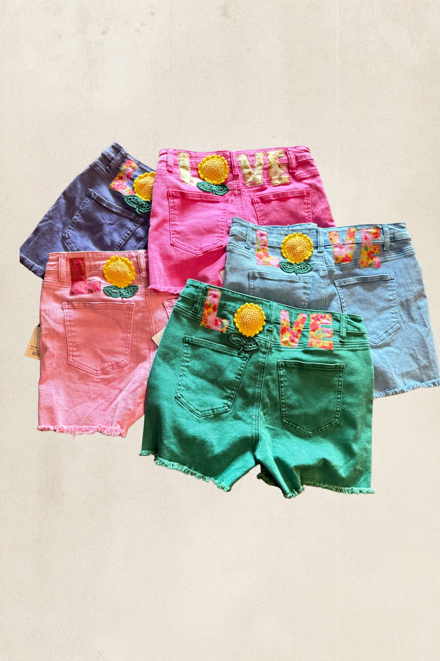 Mineral Washed Shorts