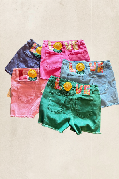 Mineral Washed Shorts
