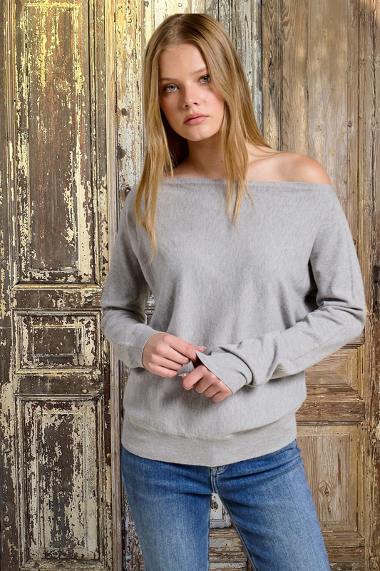 Lux Boatneck Sweater