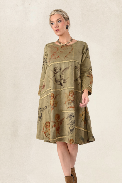 Angel Patchwork Dress