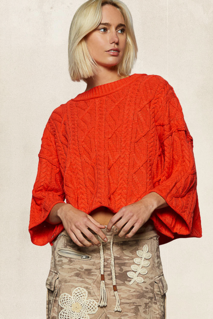 Coral Sweater