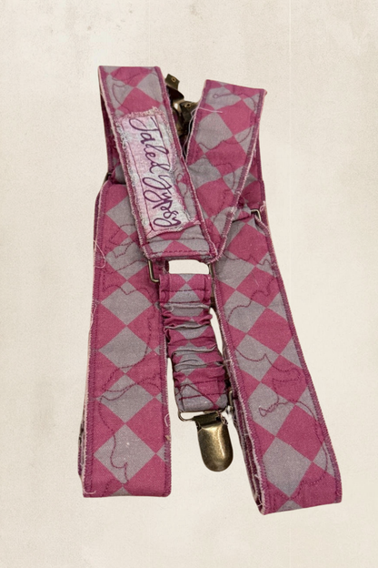 Quilted Gypsy Suspenders