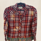 Large Ruffled Flannel