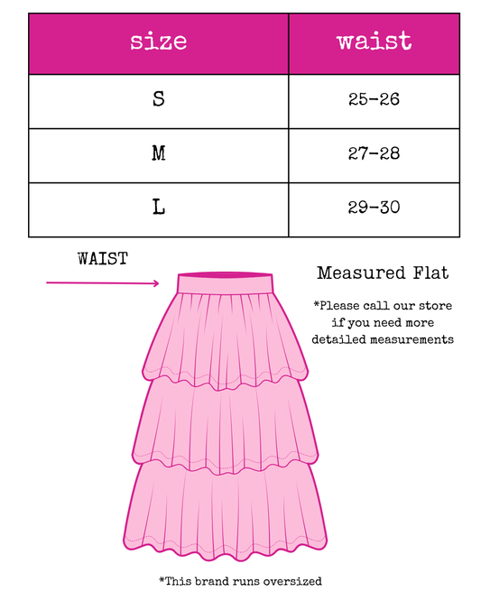 Maxi Denim Patched Skirt-9939