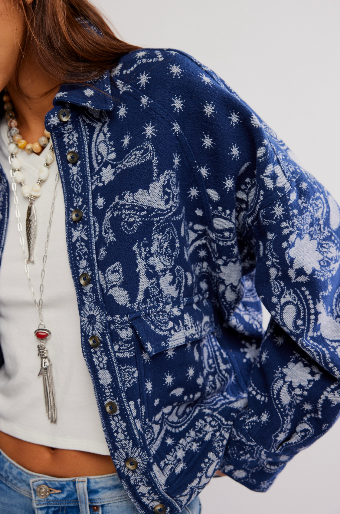 Bandana Jacquard Shirt