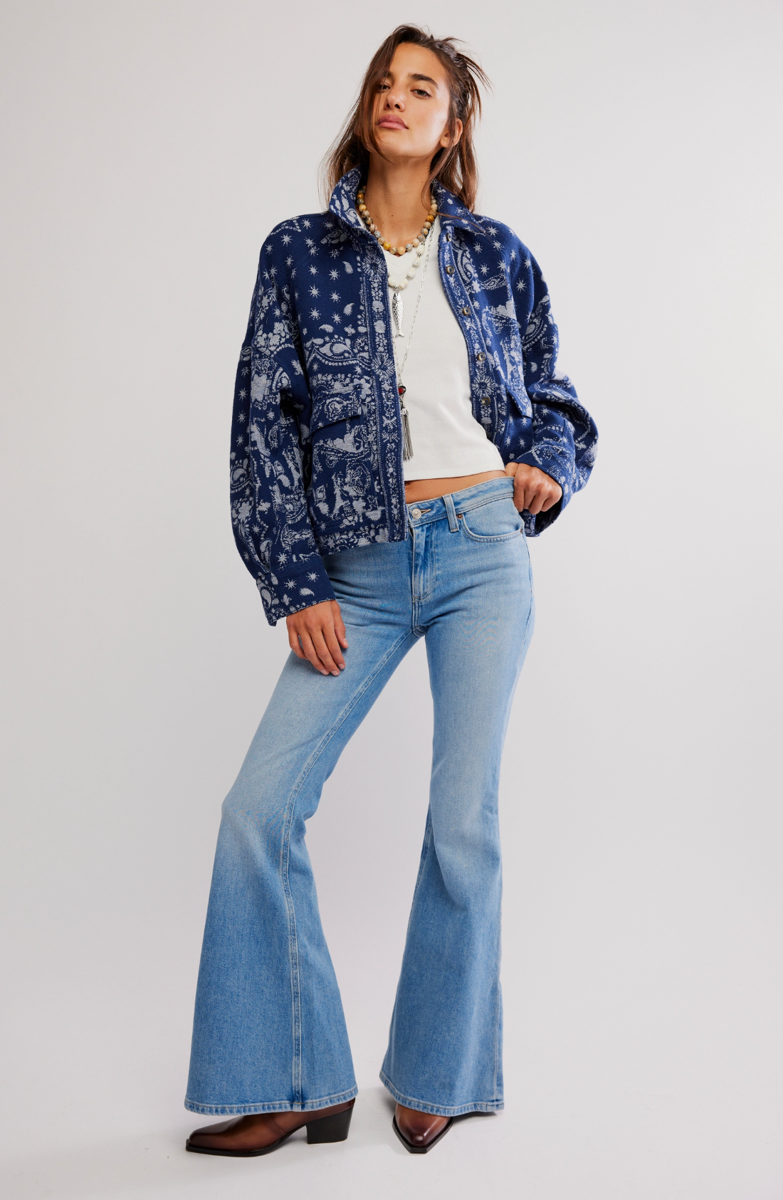 Bandana Jacquard Shirt