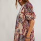 Maye Printed Velvet Tunic
