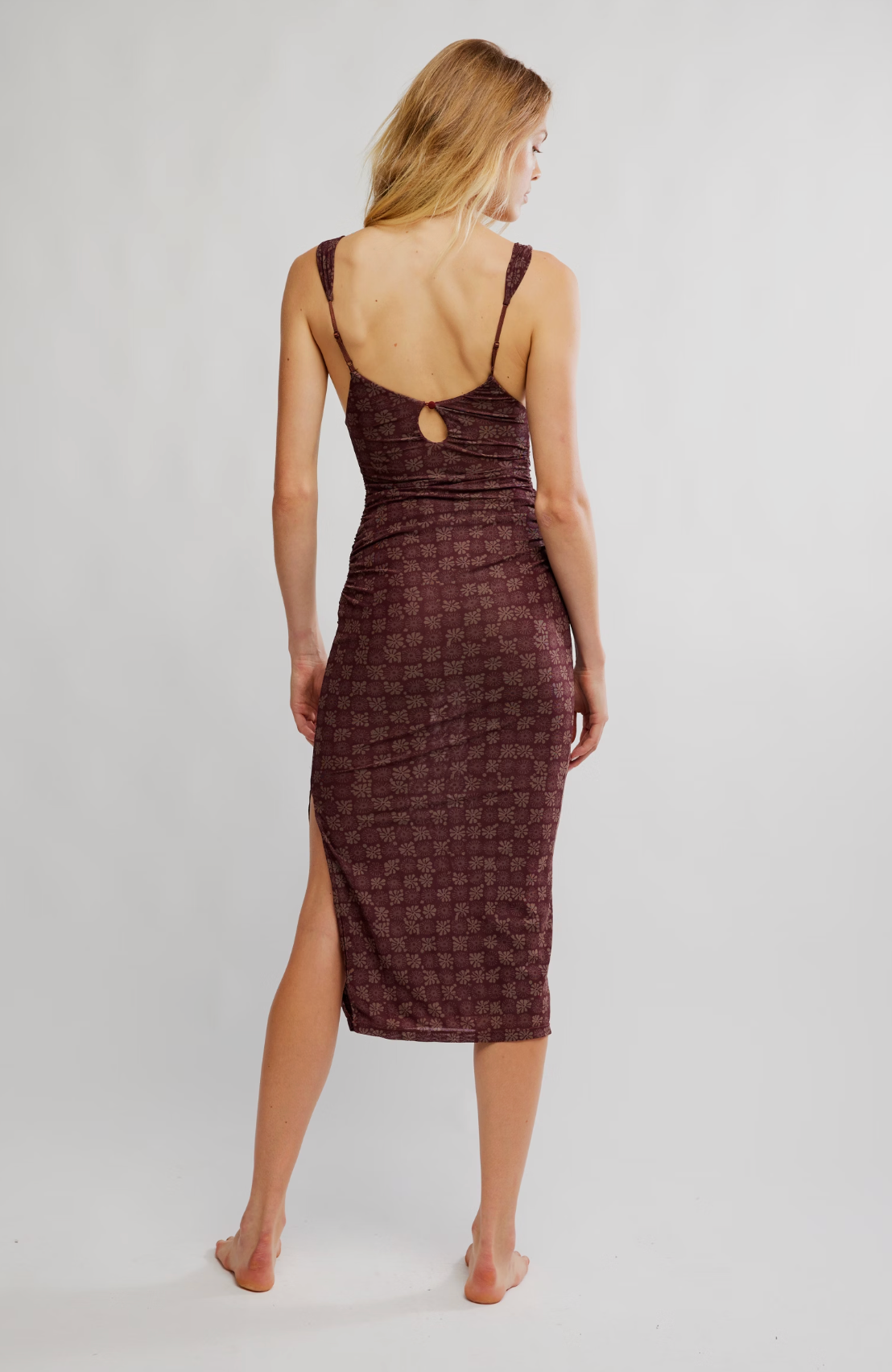 Long Live Printed Mesh Slip