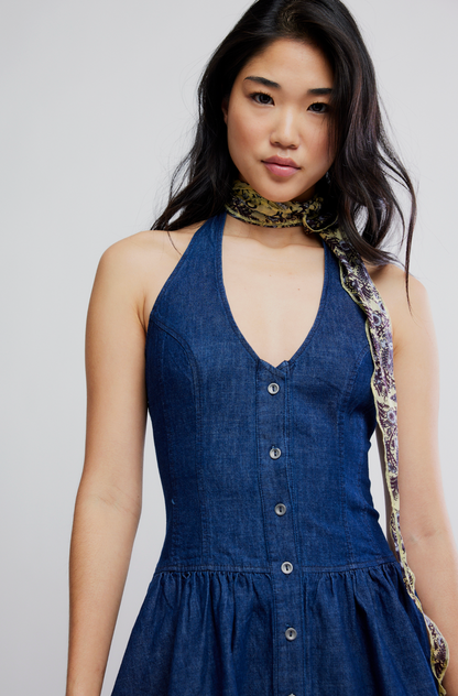 Clean Break Denim Mini