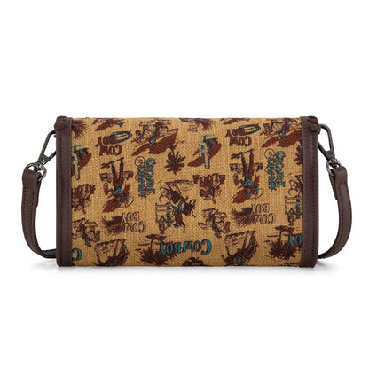 Retro Cowboy Wallet/Crossbody