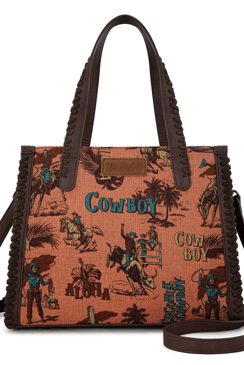Retro Cowboy Satchel