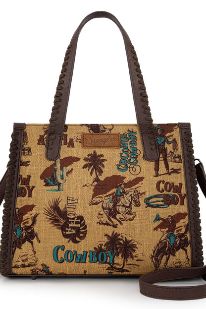 Retro Cowboy Satchel