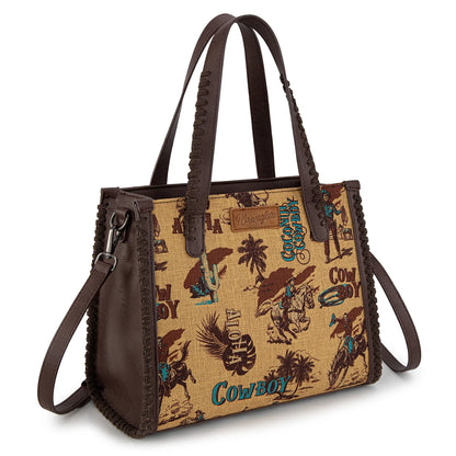 Retro Cowboy Satchel