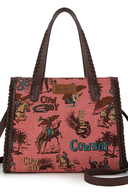 Retro Cowboy Satchel