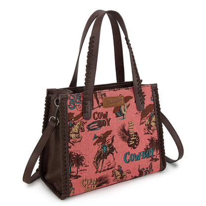 Retro Cowboy Satchel