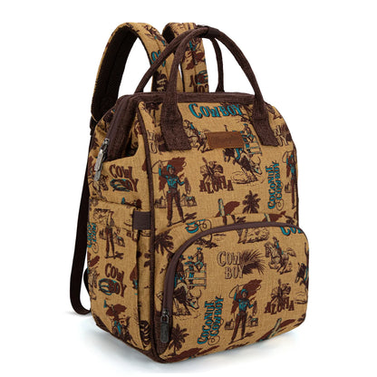 Retro Cowboy Backpack