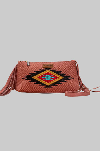 Aztec Wristlet/Crossbody Bag